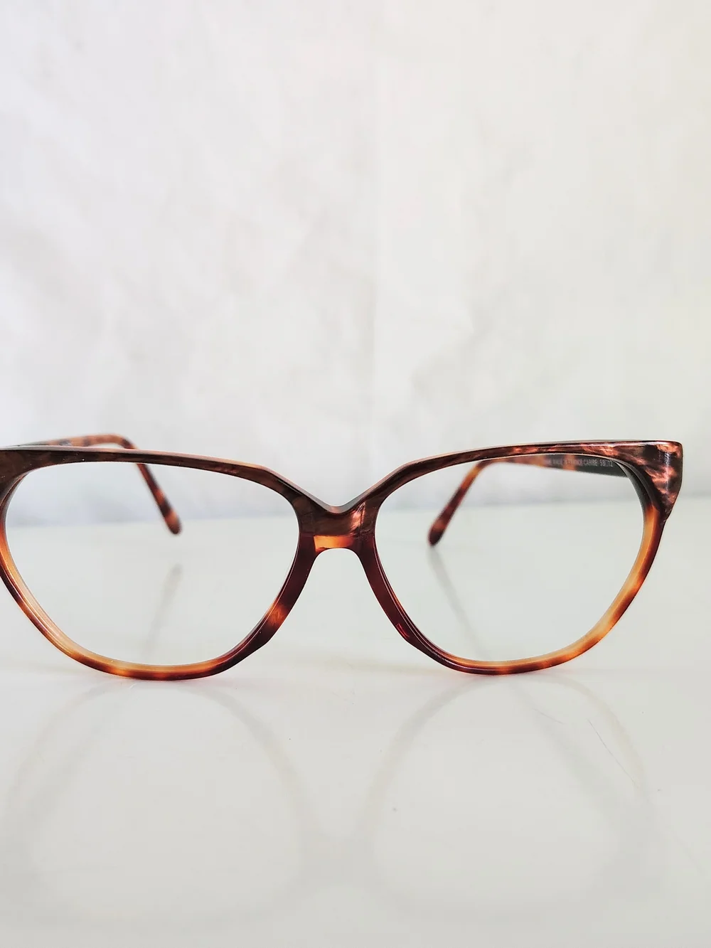 Vintage Jean Louis Scherrer Paris Tortoise Shell Eyeglass Frames Designer France